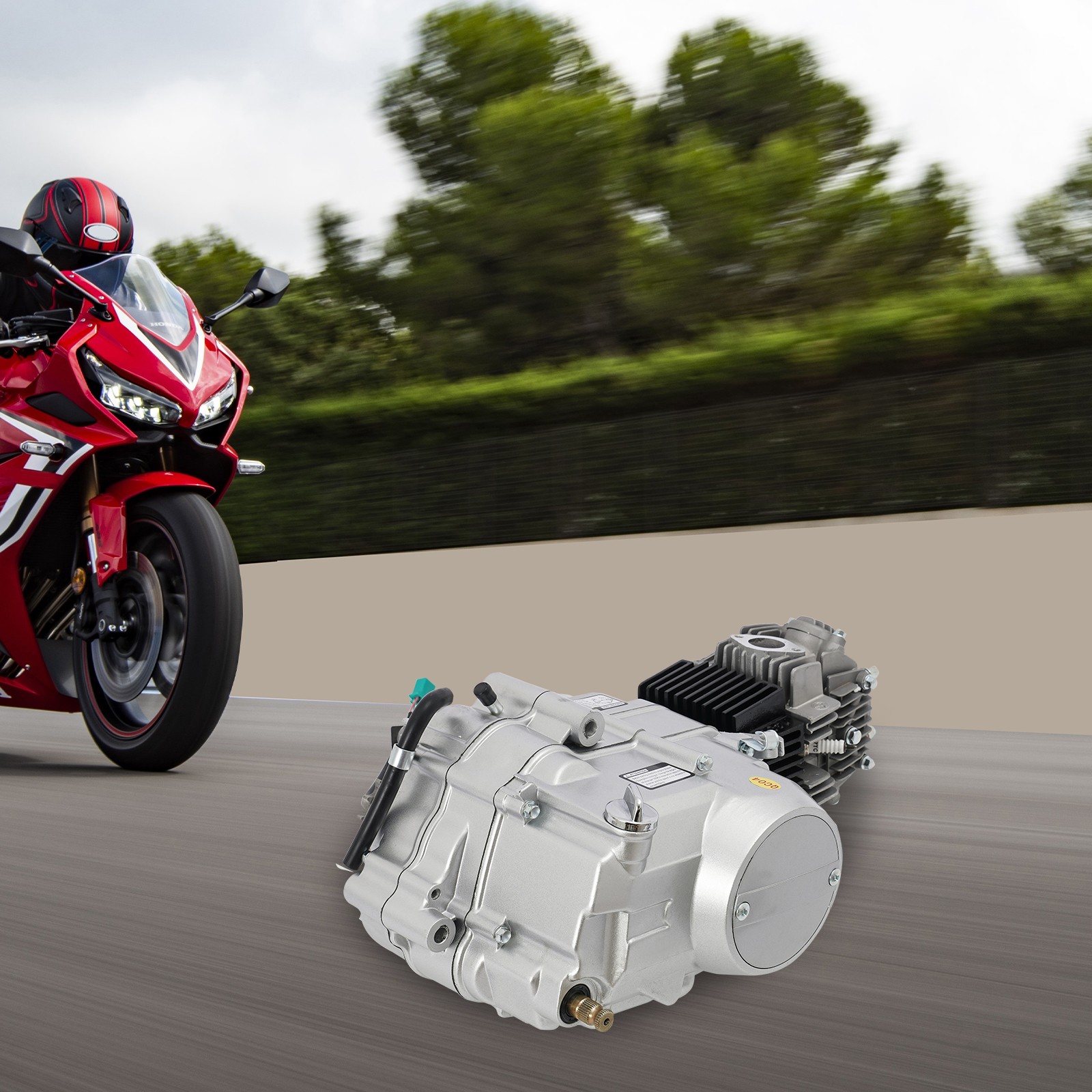 140CC 4 Stroke Racing Complete Engine Motor Kit For Pit Dirt Bike Honda CRF50