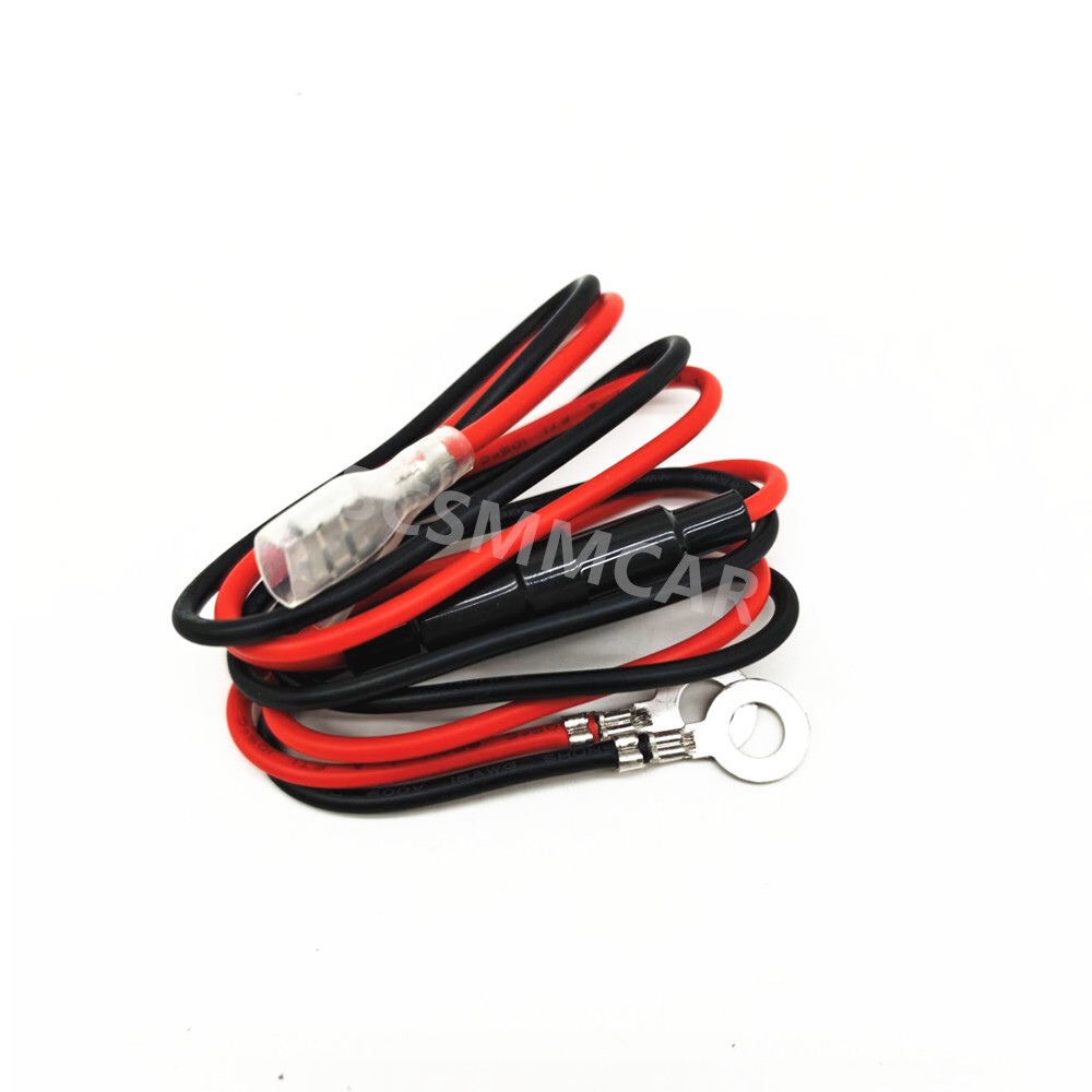 3 Ports Motorcycle Charger Socket Power Outlet Adapter W/Wire For Apple iPhone