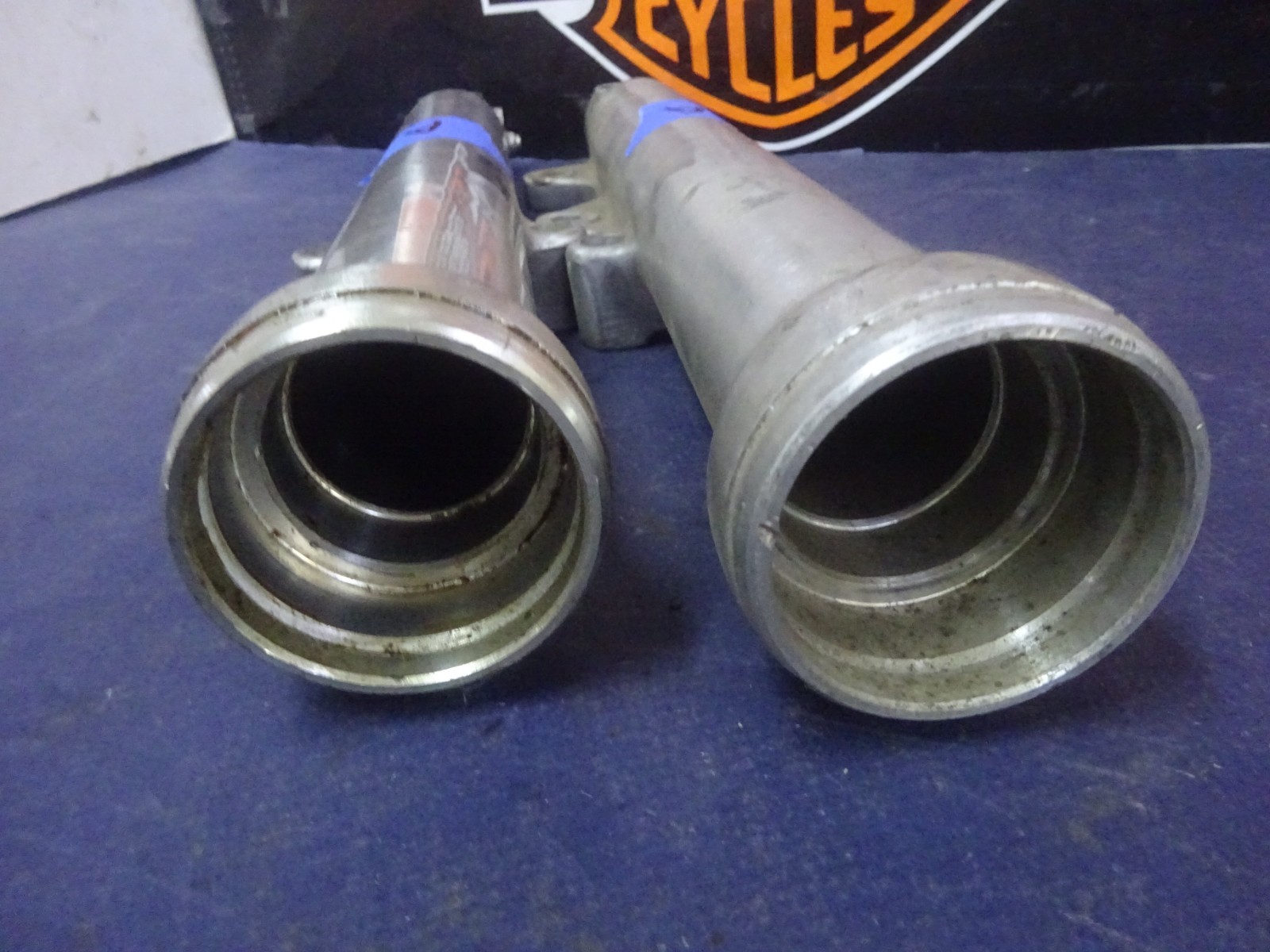 Harley Davidson FX XL CHOICE OF Used OEM PAIR of PLAIN 84-L BRAKE SIDE FORK LEGS