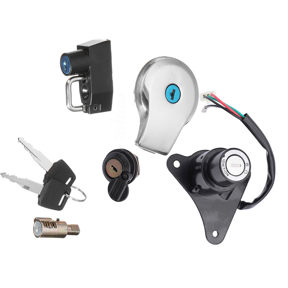 Ignition Switch Lock Fuel Gas Cap for Yamaha Virago XV250 1988-2011