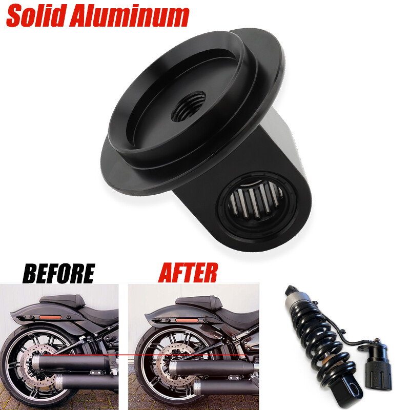 Lowering-Kit w/ remote pre-load Adjuster for M8 Harley Softail Fat Boy Fat Bob