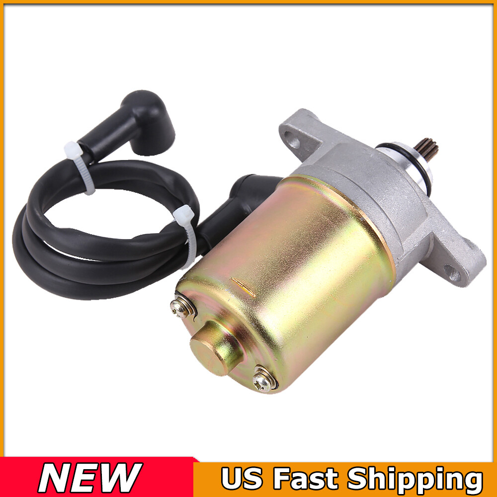 Starter Motor For 49cc 50cc 60cc 72cc 80cc Scooter ATV Moped Go-Cart GY6 Chinese