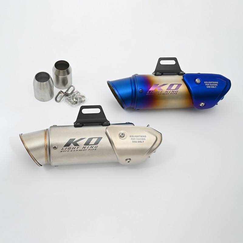 38-51mm Universal Exhaust Tips Motorcycle Muffler Tail Pipe DB Killer Silencer