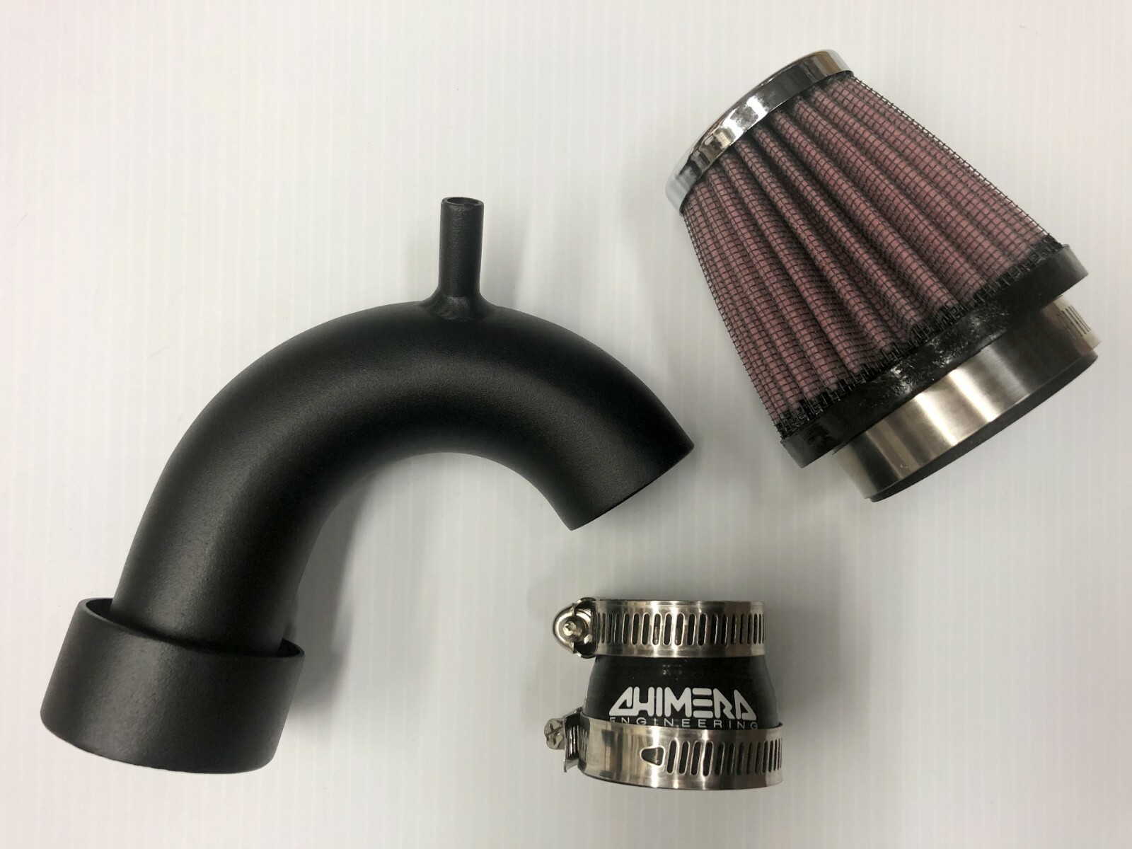 CHIMERA BLACK Short Ram Air Intake 2017-2026 Kawasaki Z125 PRO CH-1073-BLK – NEW
