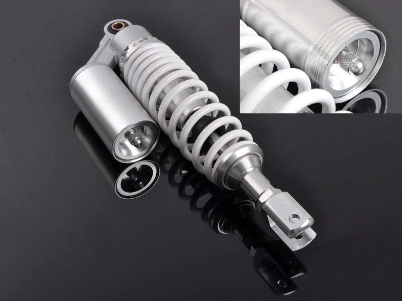 PA 320mm 12 5/8″ White Clevis Shock Absorber Pit Bike Quad ATV Gokart Motorcycle