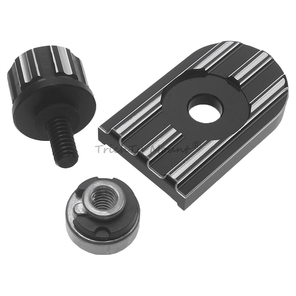 Rear Fender Seat Screw Bolt Seat Nut Tab Kit Cover For Harley XL Touring Softail