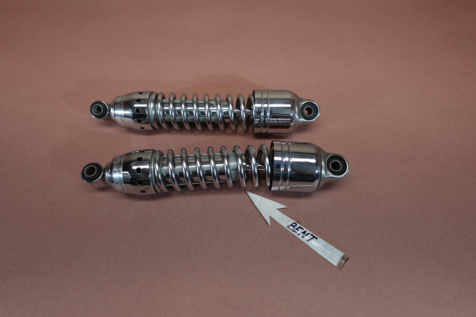 2002-2006 Harley Davidson VRSCA V-Rod Rear Suspension Shock Set (BENT)