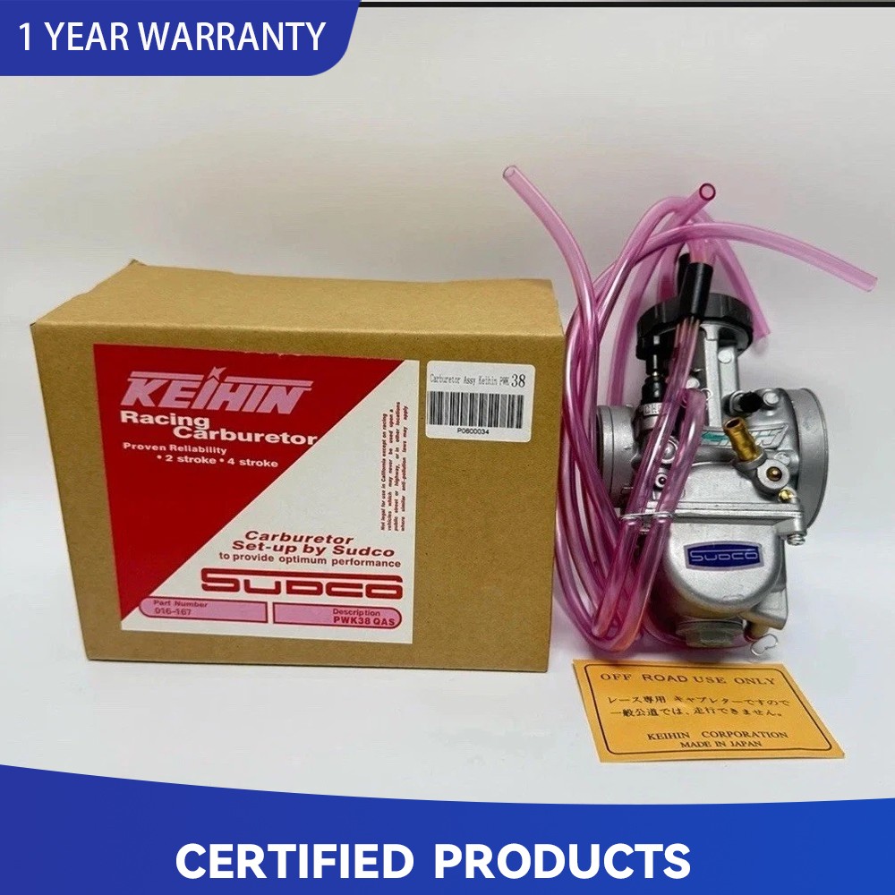 Keihin PWK 38mm PWK 38 Air Striker Carburetor for Yamaha YZ125 YZ250 CR250 CR500