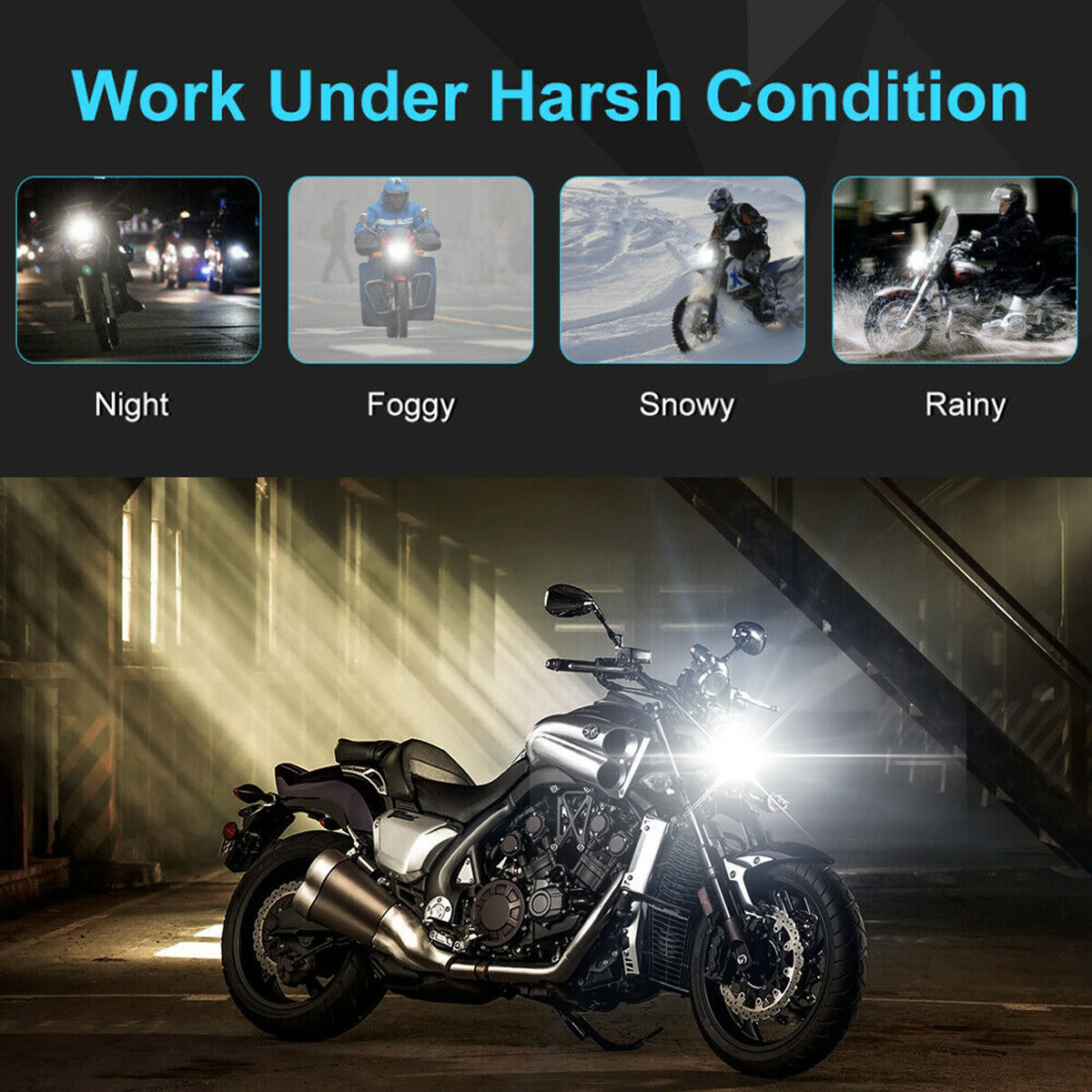 2 Ultra Hi/Lo LED Cornering Light Bulbs for Honda Gold Wing GL1500 SE 1998–2000