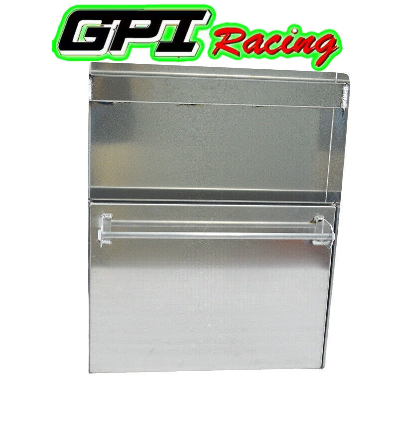 All Aluminum Trailer Door Cabinet Organizer Storage Work Station