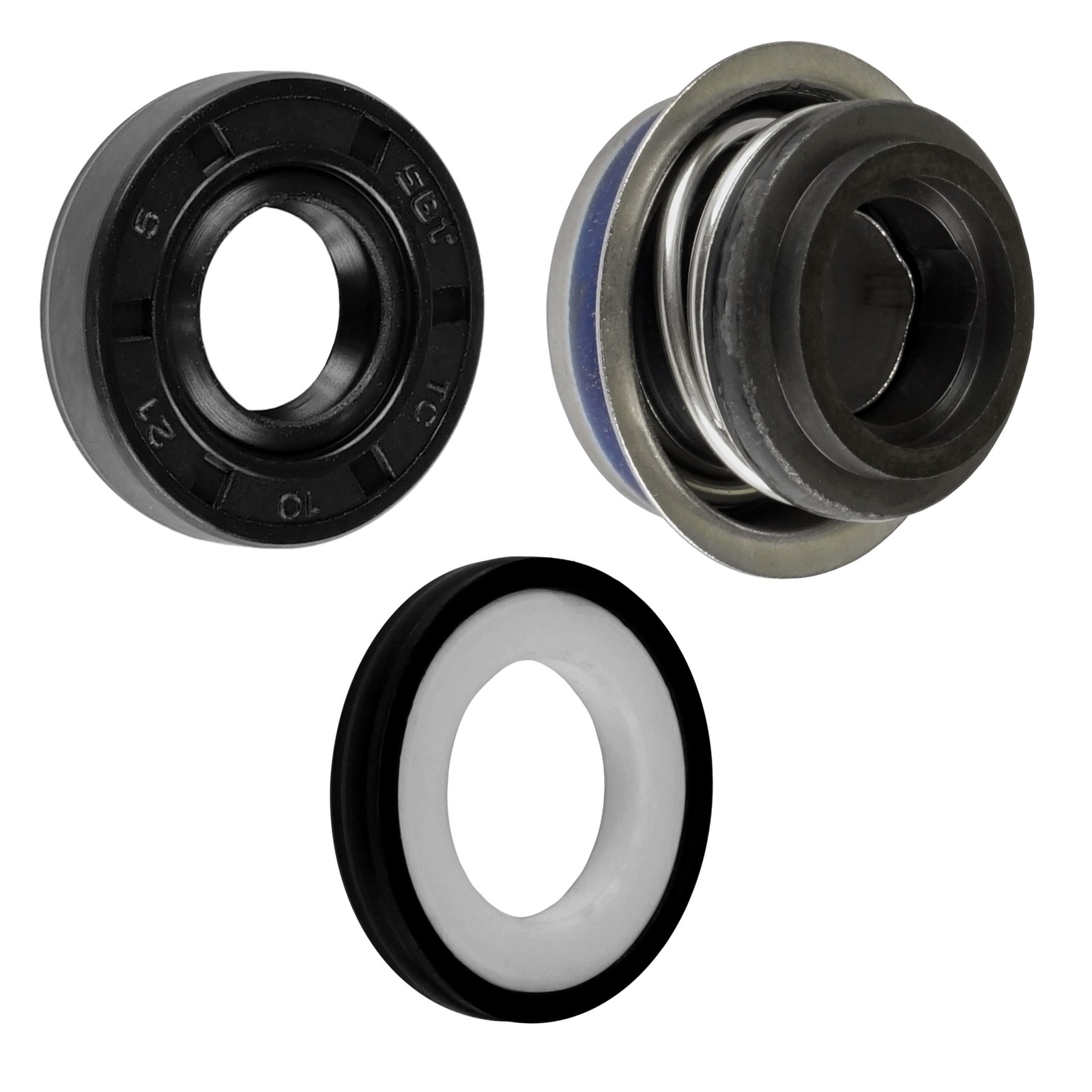 Water Pump Seal Mechanical w/ Oil Seal for Suzuki RM125 1981-1985/ RM250 1982-85