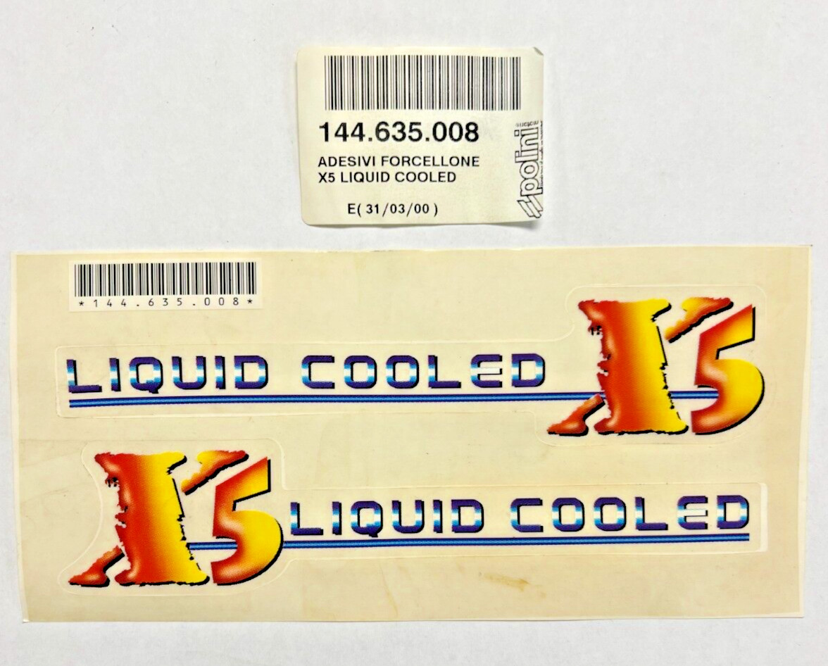 Polini X5 Liquid Cooled Swing Arm Decals 144.635.008