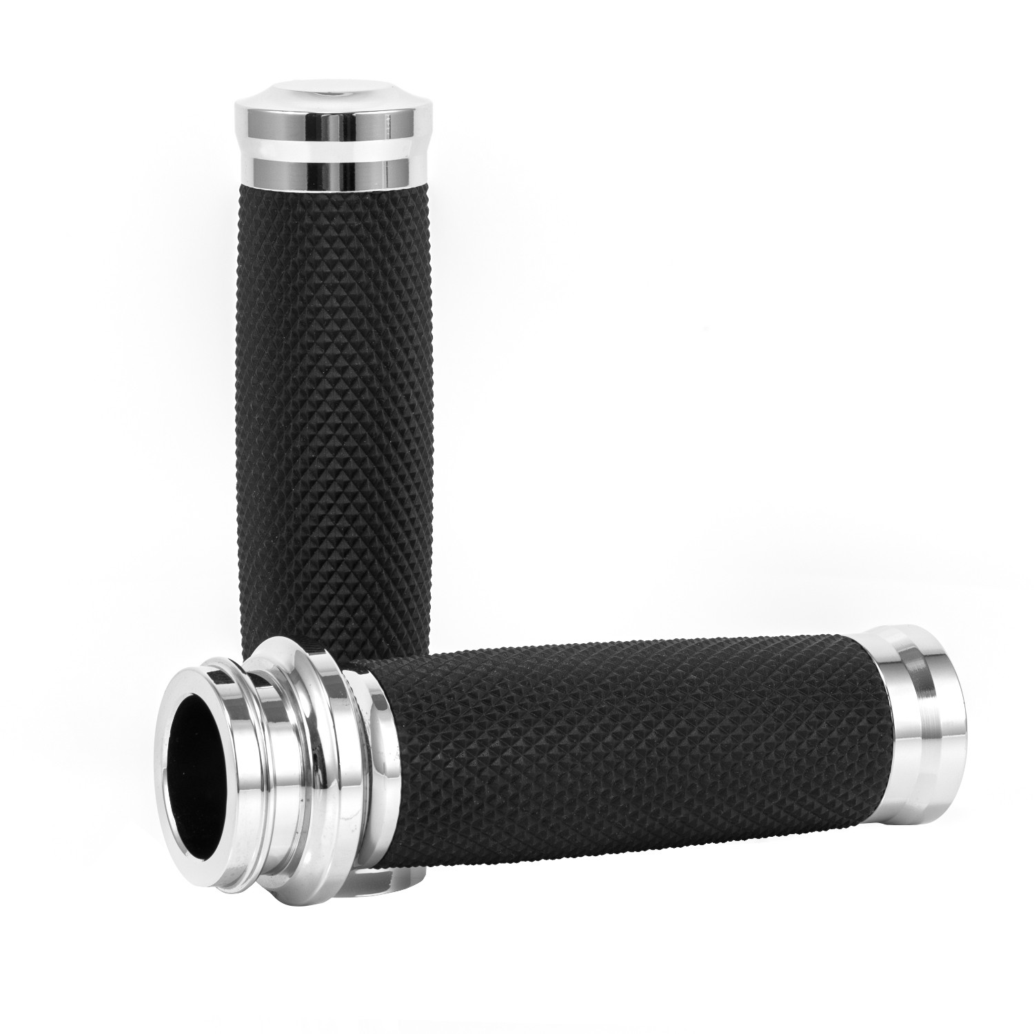 1″ Inch Motorcycle Handle Bar Hand Grips For Harley Honda Yamaha Kawasaki Jkzoab