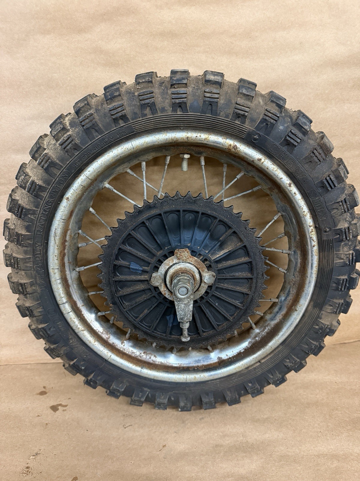 1980 Italjet JC50 JC 50 Rear Wheel Brake Sprocket JC5A JC5B JC5C JC5 50cc