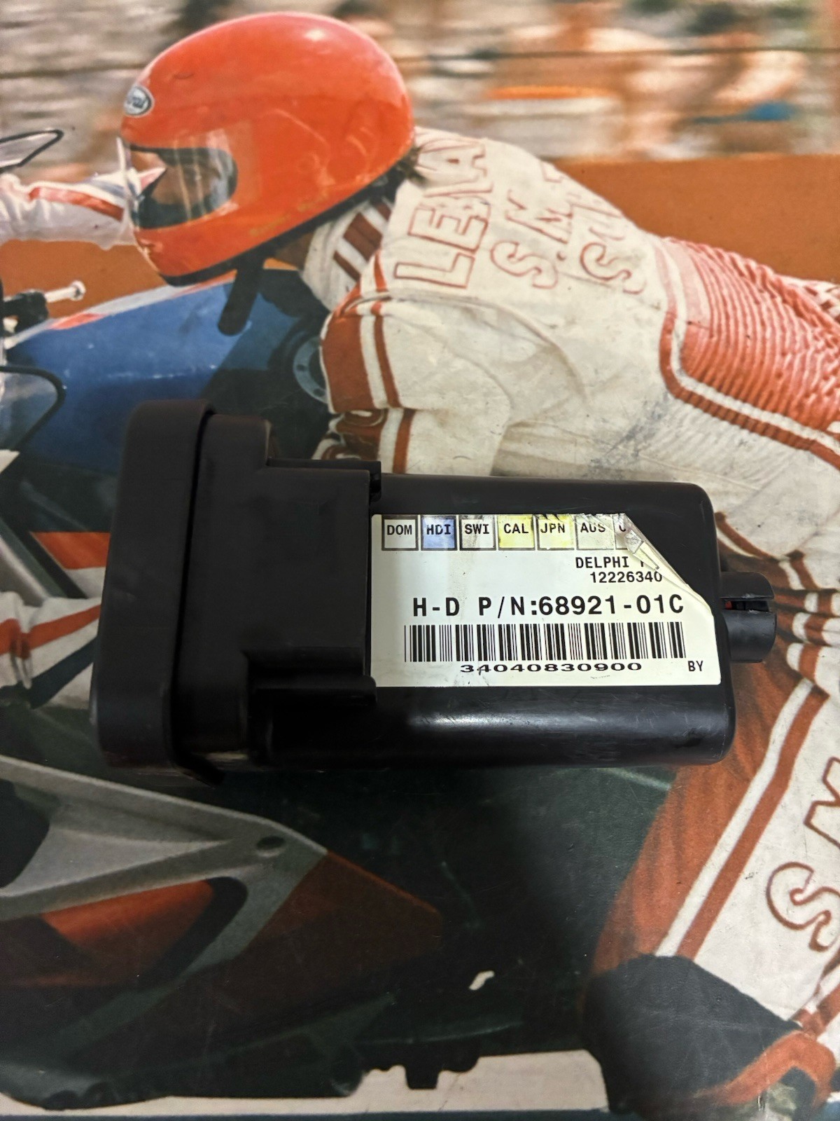 2005 HARLEY-DAVIDSON SOFTAIL TURN SIGNAL MODULE FLASHER TSM CANCELLER 68921-01C