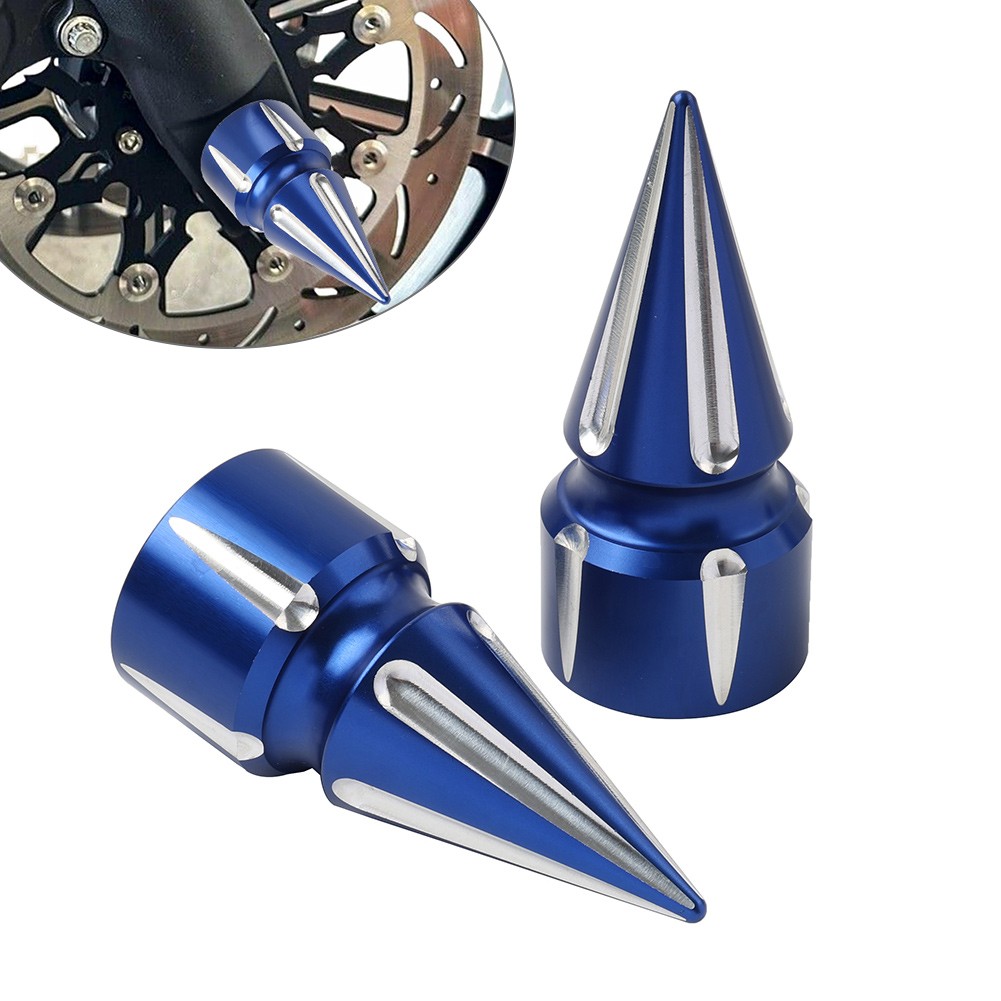 Front Axle Cap Nut Cover 3.6″ Inch For Harley Softail 07+ Dyna 08+ Street Glide