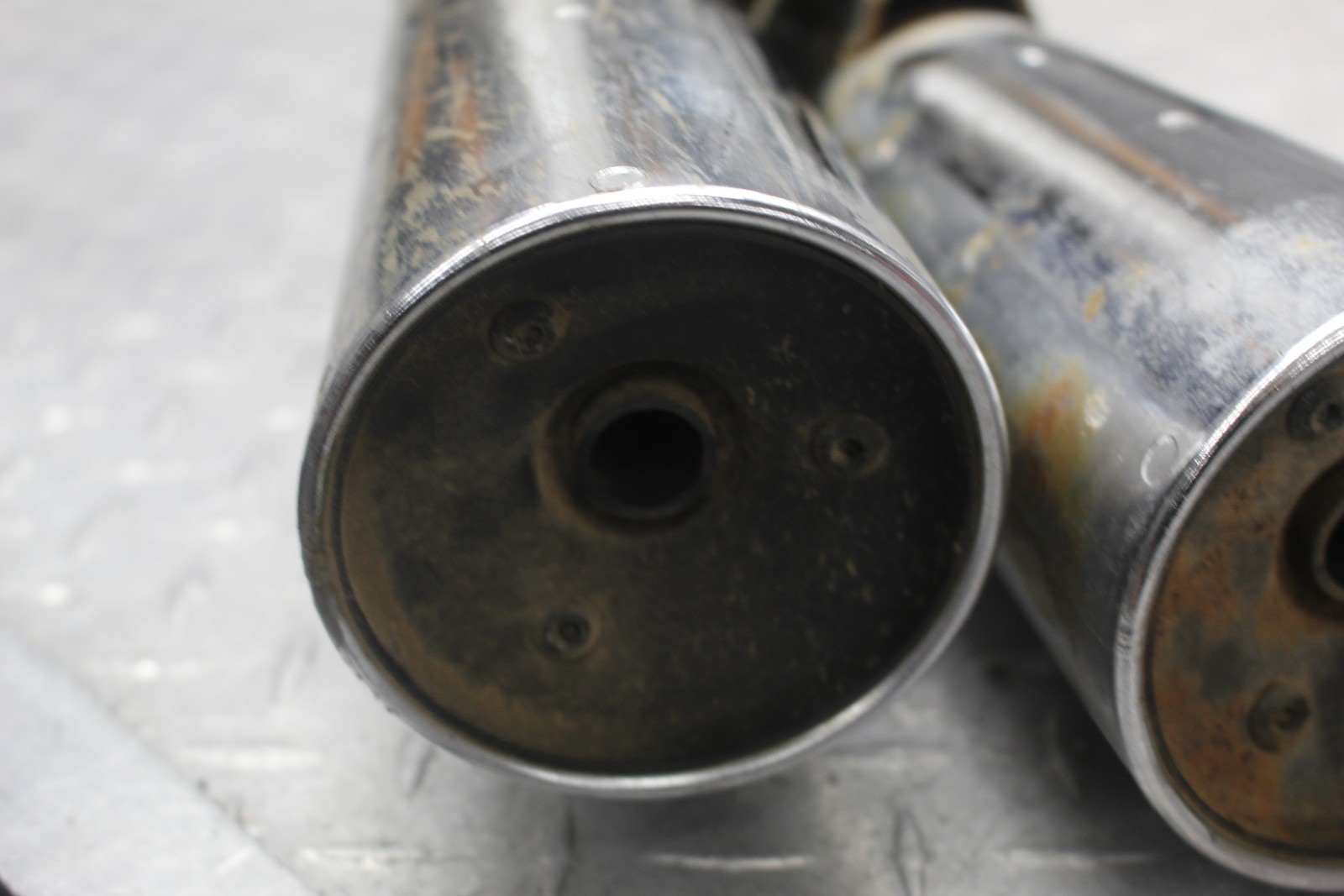 1980 HONDA CB650C CUSTOM EXHUAST HEADERS & MUFFLERS