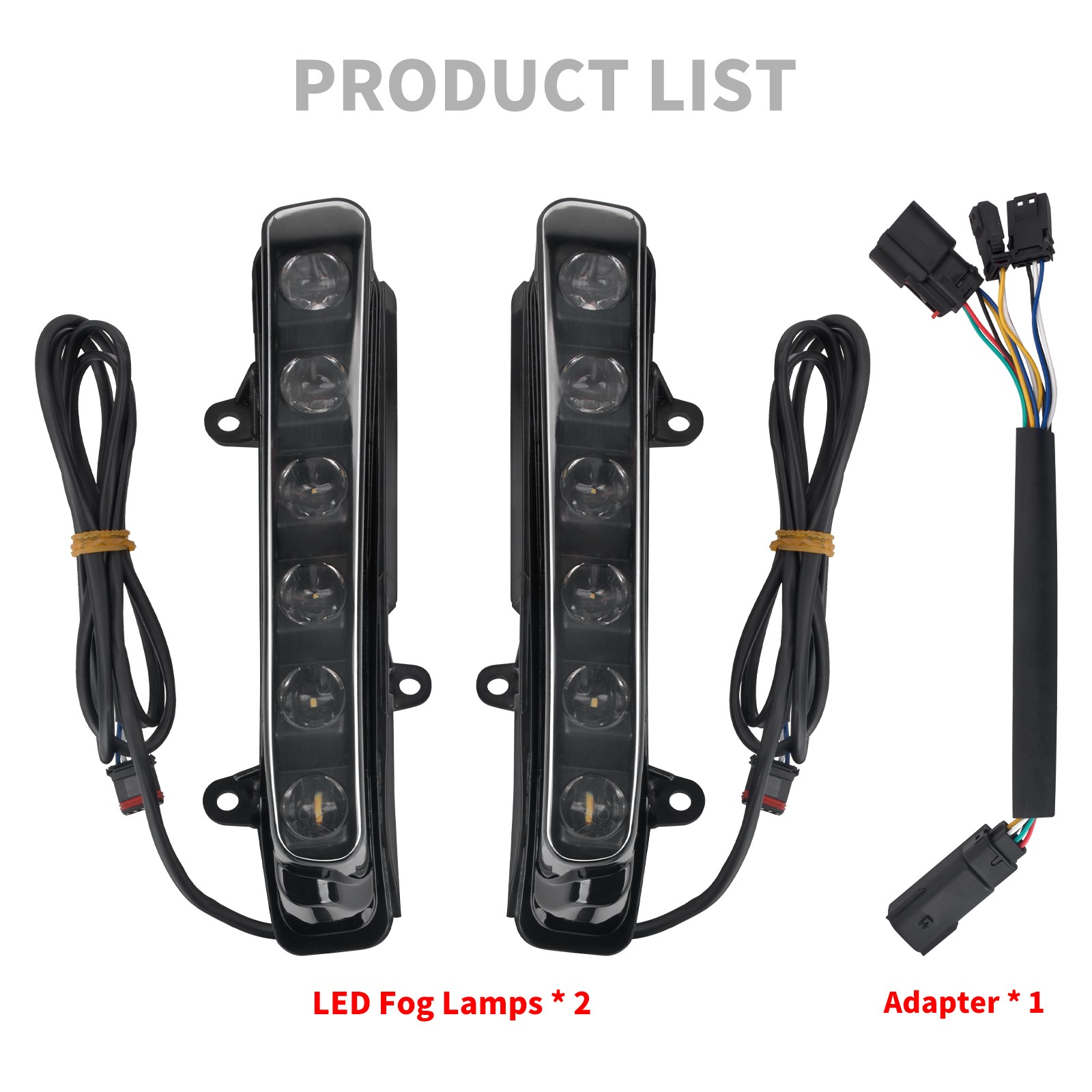 LED Fog Lights Turn Signals Kit For Touring CVO Road Glide 2023-Up FLTRX 24-Up