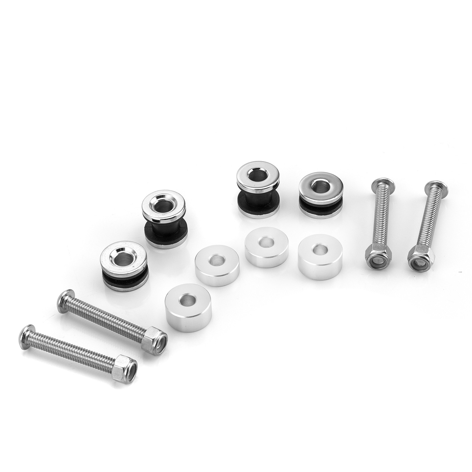 Motorcycle Sissy Bar Docking Hardware Kit For Harley Softail Fat Boy 1984-2007