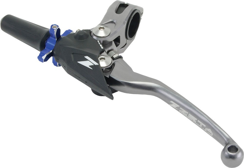 Zeta ZE43-2411 Pivot Perch FP 4-Finger Titanium/Blue