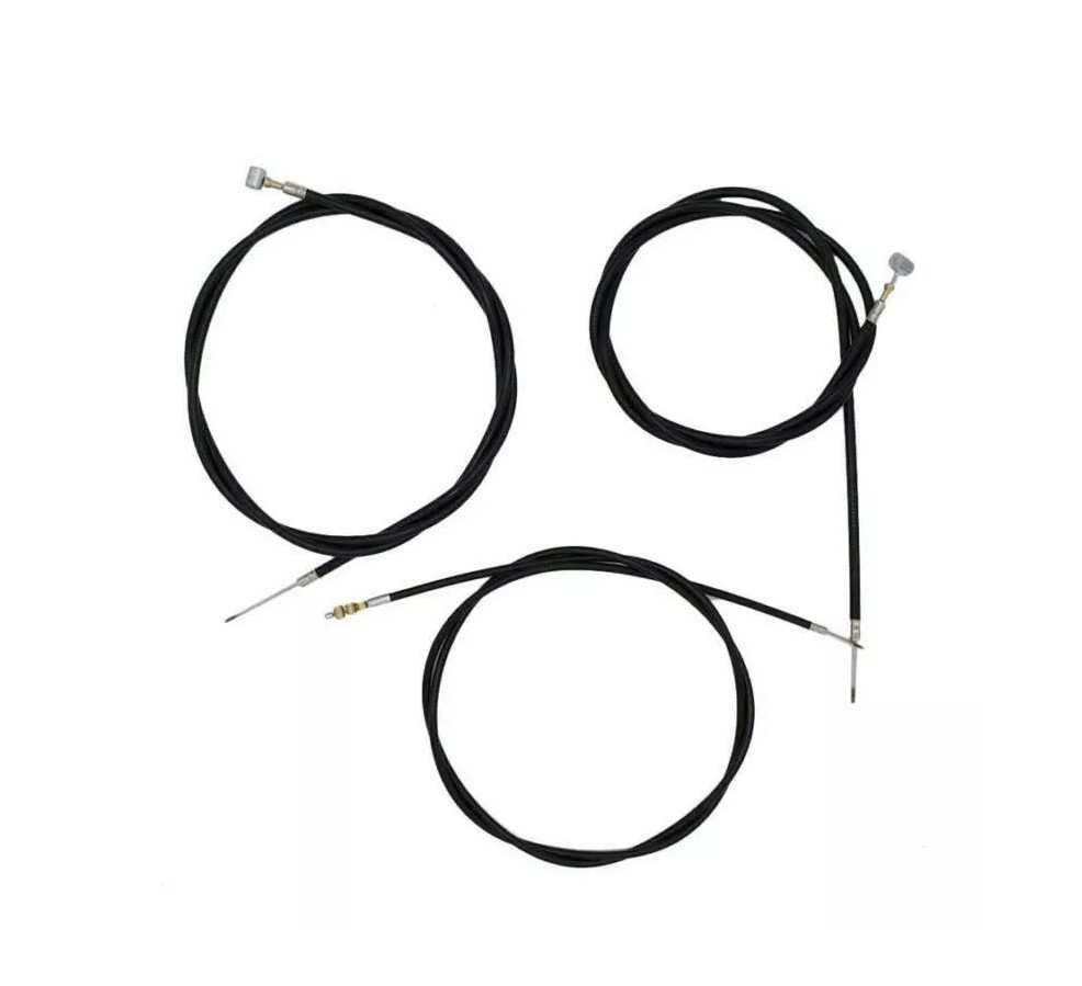 6Pcs/Set Universal Motorcycle Cable Kit Clutch Brake Throttle Choke Cable Line