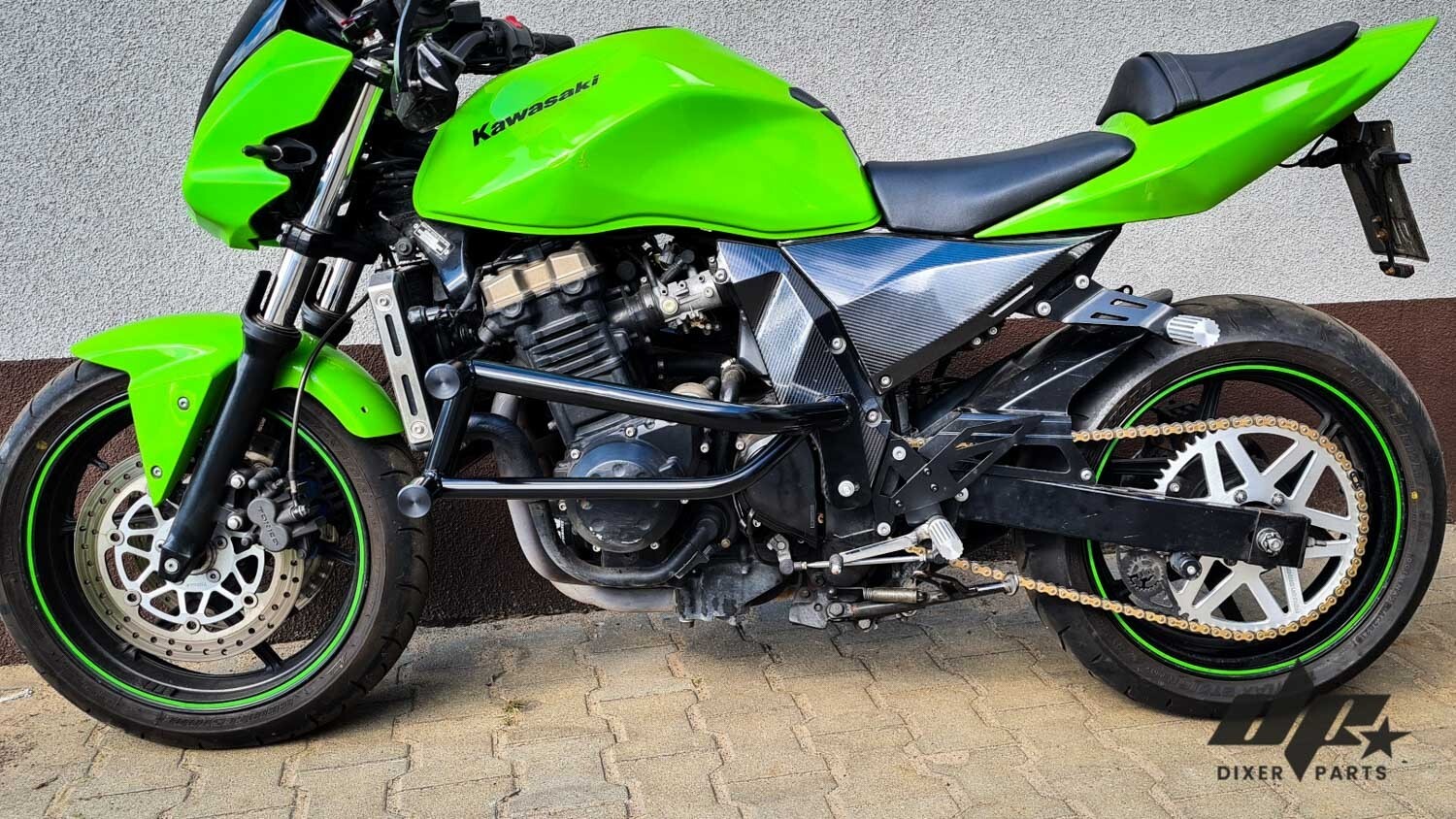 Crash Cage Kawasaki Z750 Z1000 (2004-2006) Stunt Street Engine Guard Highway Bar