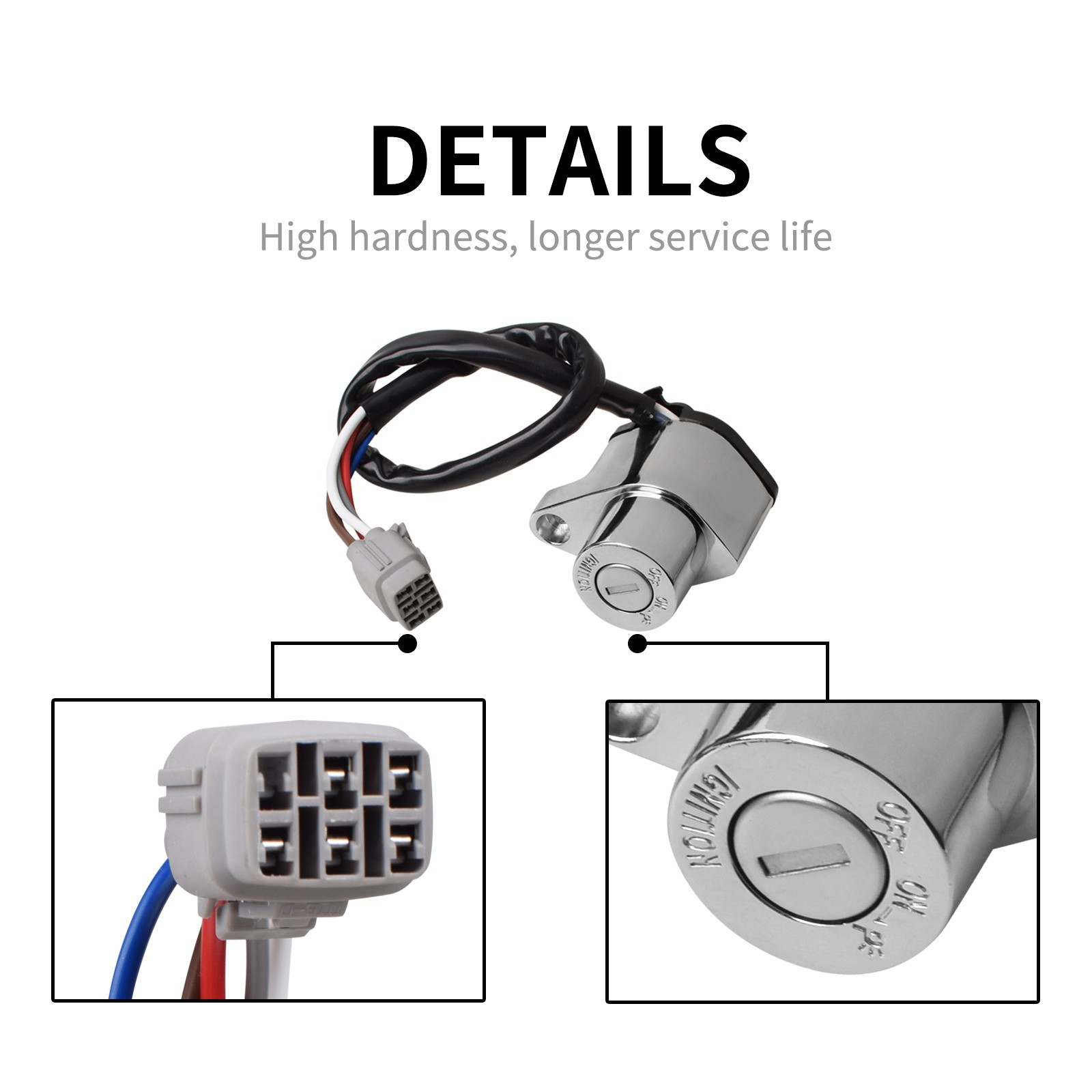 27005-1215 Ignition Switch 2 Keys For Kawasaki VN1500 Vulcan Classic FI 00-08