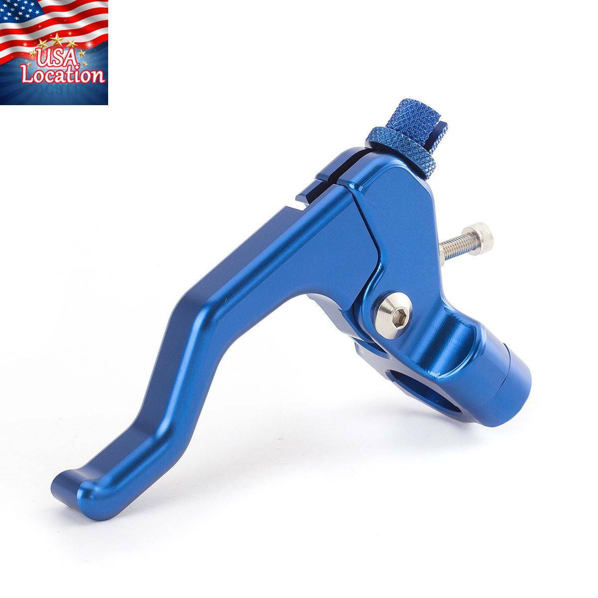 Universal Motorcycle Performance Stunt Clutch Lever Prech Short 1 Finger Pull