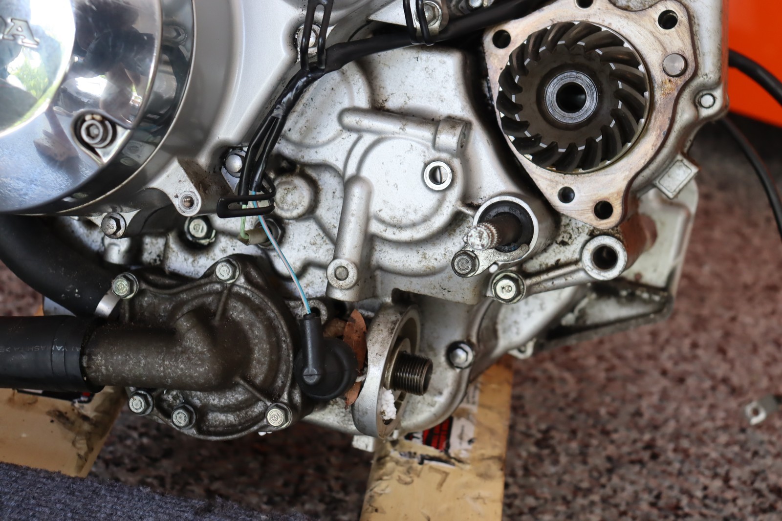 2008 HONDA SHADOW AERO 750 OEM ENGINE MOTOR 30 DAY WARRANTY *ONLY 7K MILES*