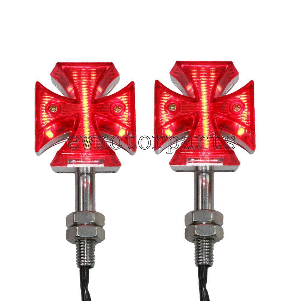 2″ aluminum& plastic Mini Light For Yamaha V-Star 950 1100 1300 Classic XVS650
