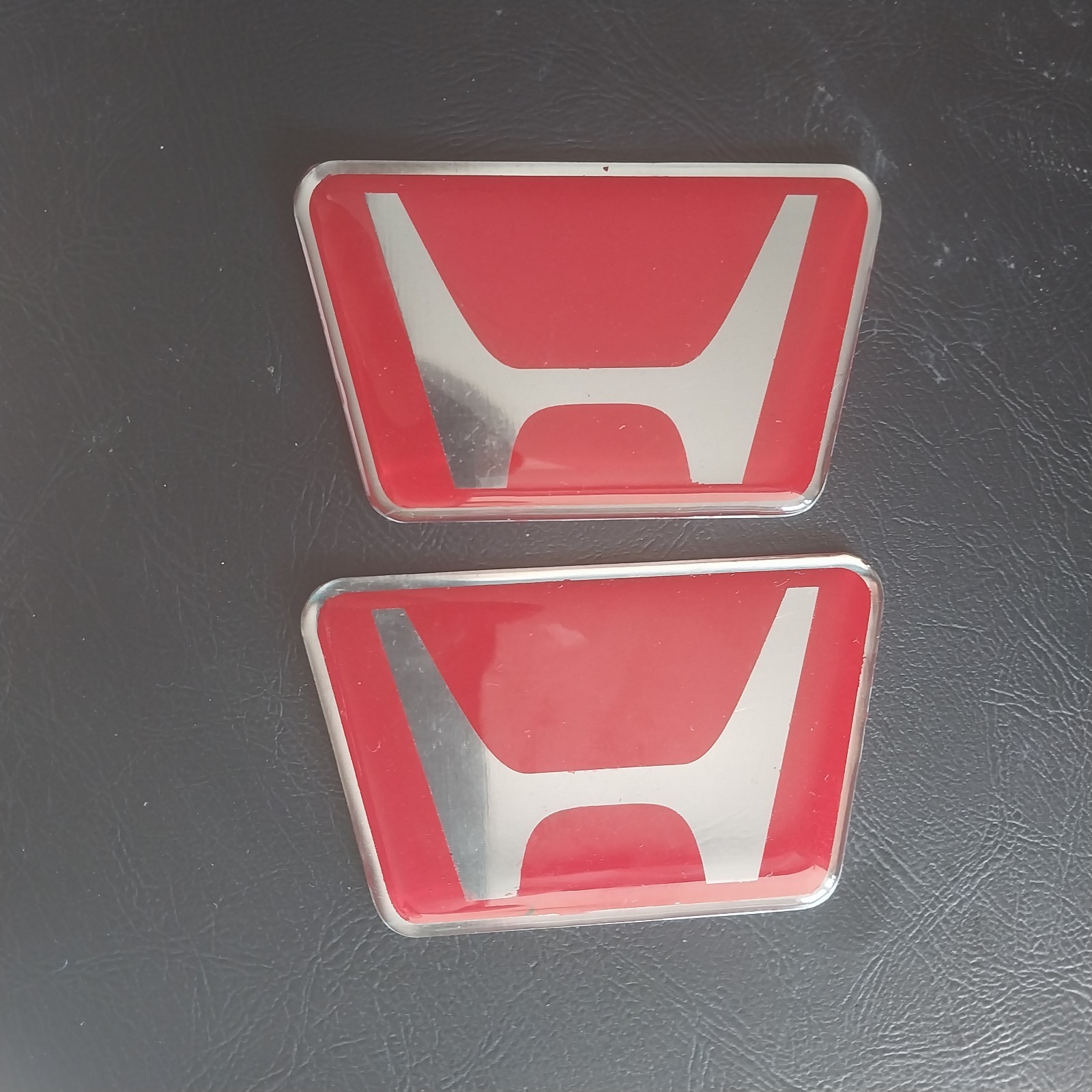 Emblem Badge Red Silver May Fit For Honda S600 S800 2 Pcs