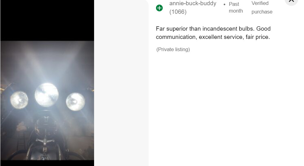 🌟Honda XR LED Headlight | Fits XR200R XR250R XR600R 1983–2004 AC/DC 1800 Lumen