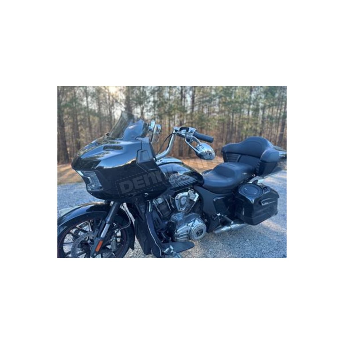 KST Kustoms Polished 1 1/2 in. Lakota Bagger 14 in. Rise Handlebars LB14-23