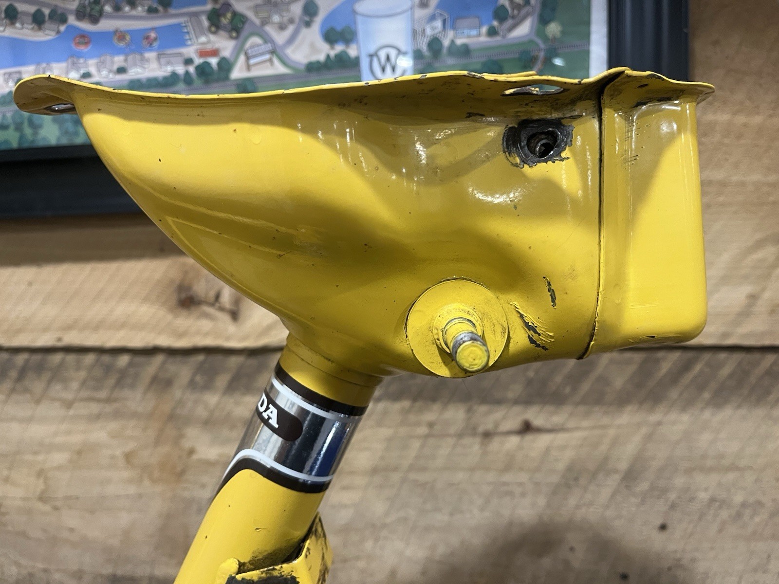 Honda Express NC50 Frame Front Forks 50100-147-970ZC PARAKEET YELLOW