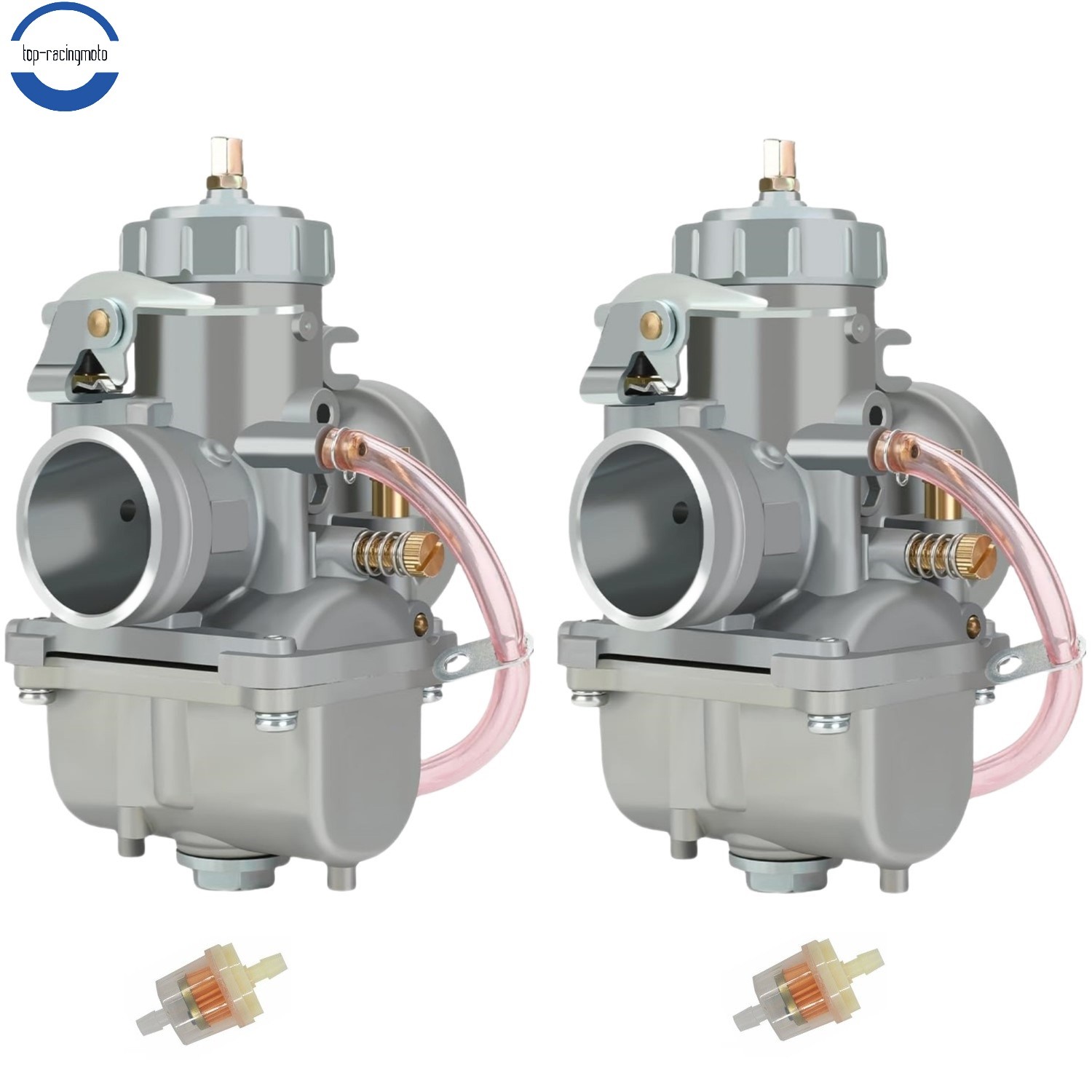 2PCS VM34 Carburetor For Yamaha XS1 XS2 XS650 XS650S XS650S2 TZ350 Heritage Carb