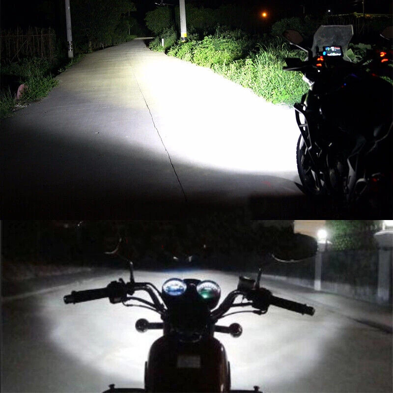 2-SIDE H4 9003 LED Headlight Bulbs Conversion Kit High Low Beam 6500K White 2x