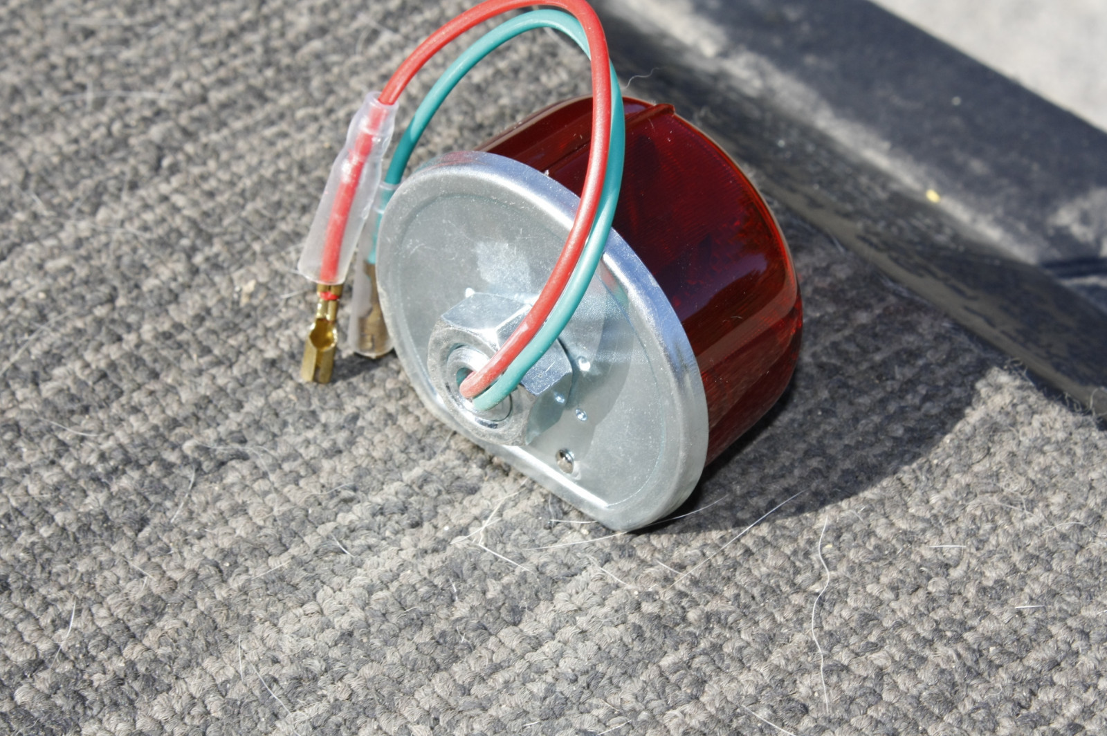 6v or 12v MINI ROUND TAILIGHT CAFE BOBBER CUSTOM WIPAC S446 TAIL LIGHT BSA TRI