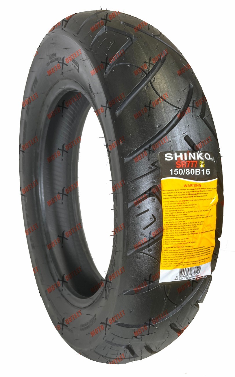 Shinko 777 80/90-21 150/80-16 Tire Set Front Rear Motorcycle Tires SR777