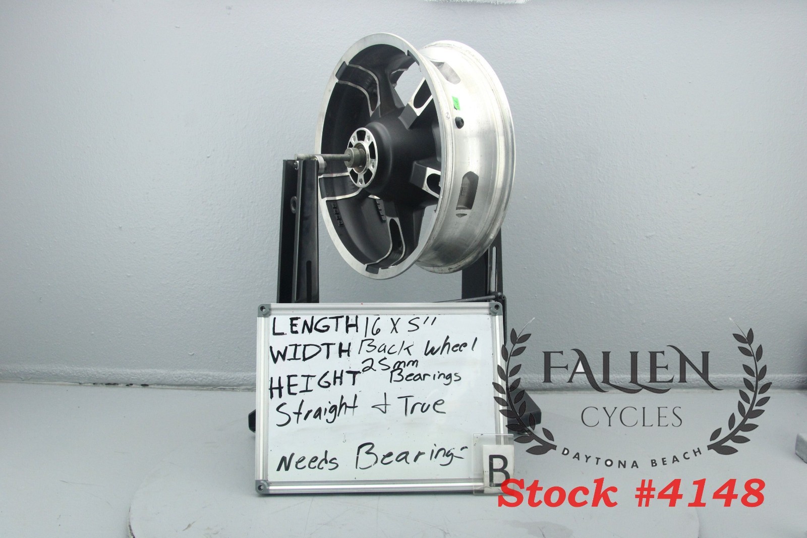 2016 Harley Street Glide Back Rear 16″ x 5.00″ Wheel Rim ENFORCER II 25mm #4148