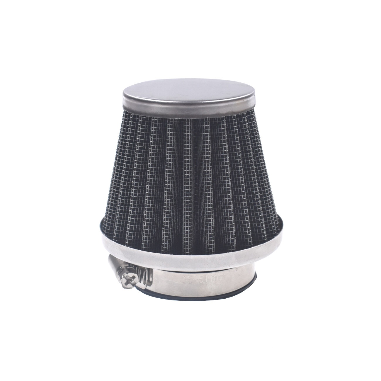 44mm Silver Motorcycle POD Air Filter Cleaner Filters for ATV Pit Dirt Bike