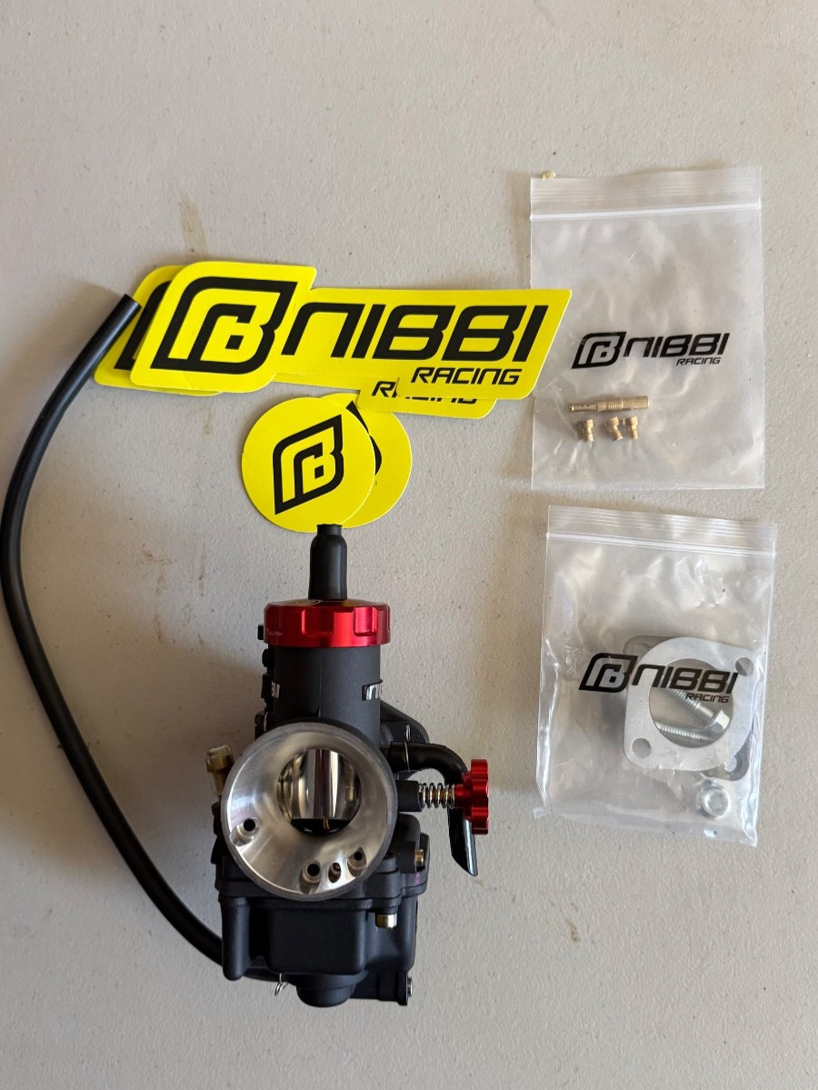 NIBBI Carburetor PE26mm, Fits 150cc-200cc Flange Motorcycle Engines