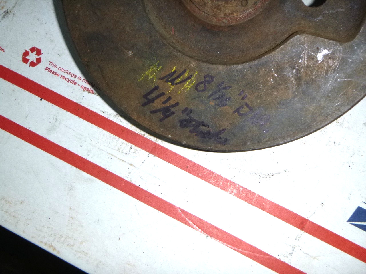 O.E.M. HARLEY DAVIDSON FLYWHEEL ASSEMBLY MAY BE INDIAN NO CAST # or MARKS