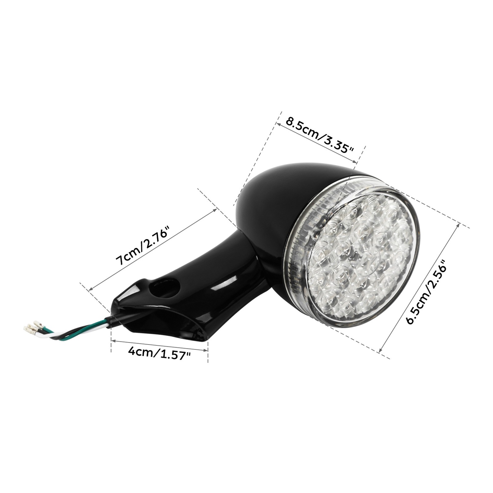 Front Left Right Turn Signals Fit For Harley Forty Eight XL1200X 2016-2022