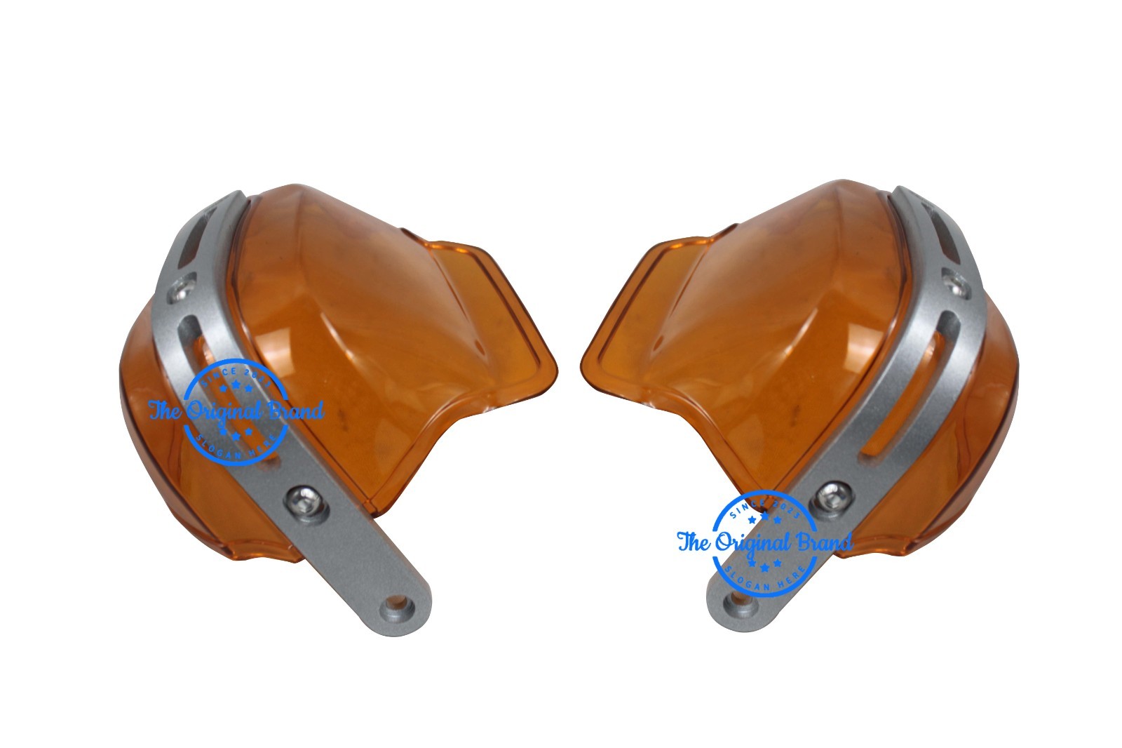 Fit For Universal Motorcycle “Orange Hand Guard With Aluminum Support”