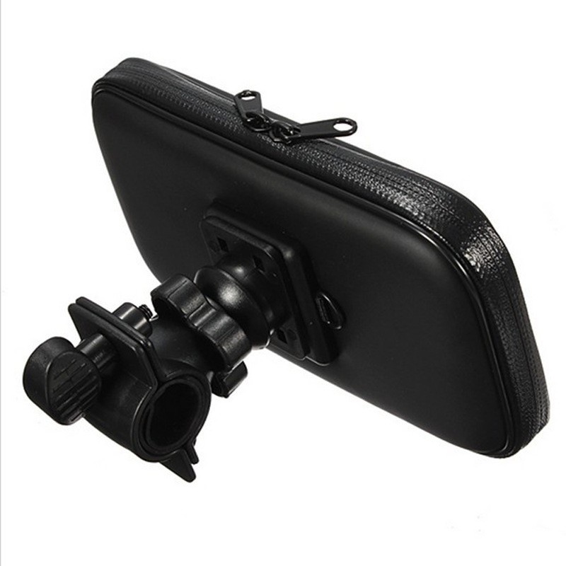 360° Rotatable Rainproof Holster Cover Case Bike Mount Fit For All Cell Phones