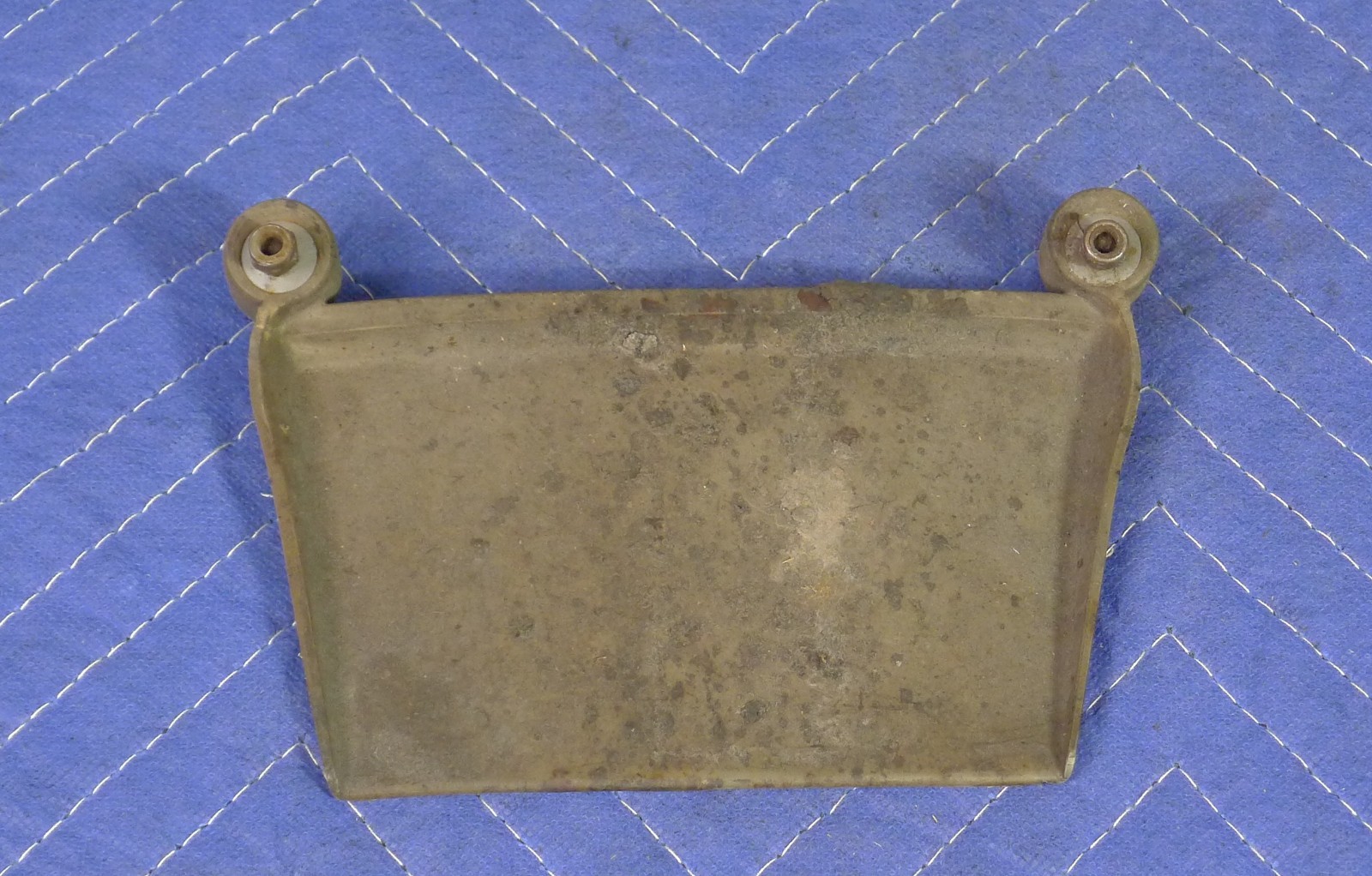 Vintage Original Lambretta Series 3 Grey Mudflap Kit Patina Heaven #1411