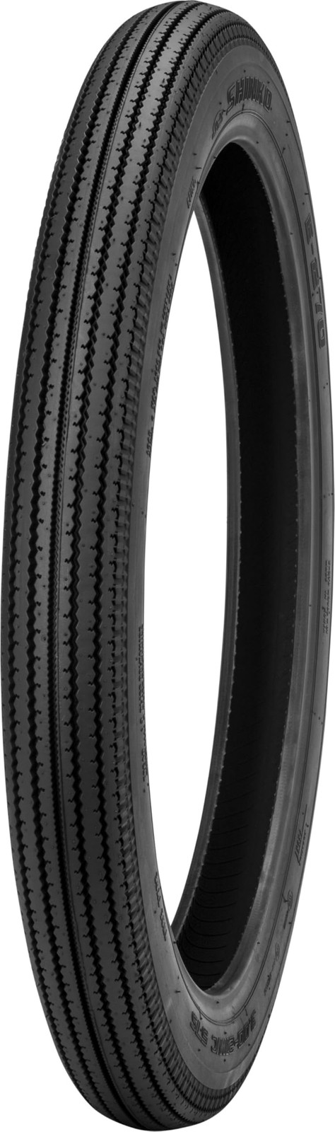 Shinko 87-4633 270 Super Classic Front 3.00-21 57S Bias TT Tire