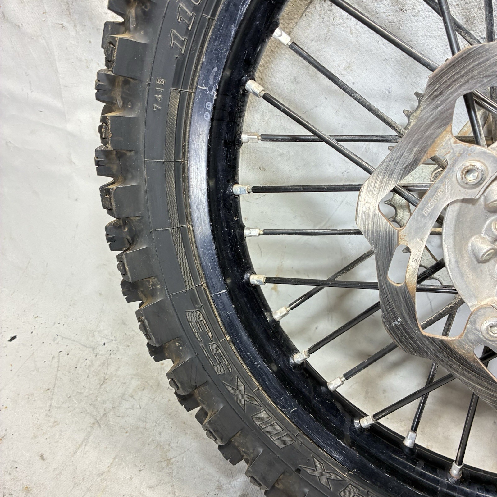 Kawasaki 2010-2020 KX250F 16 OEM Rear Wheel Complete 1.85×19 41091-0005-WC Kx450