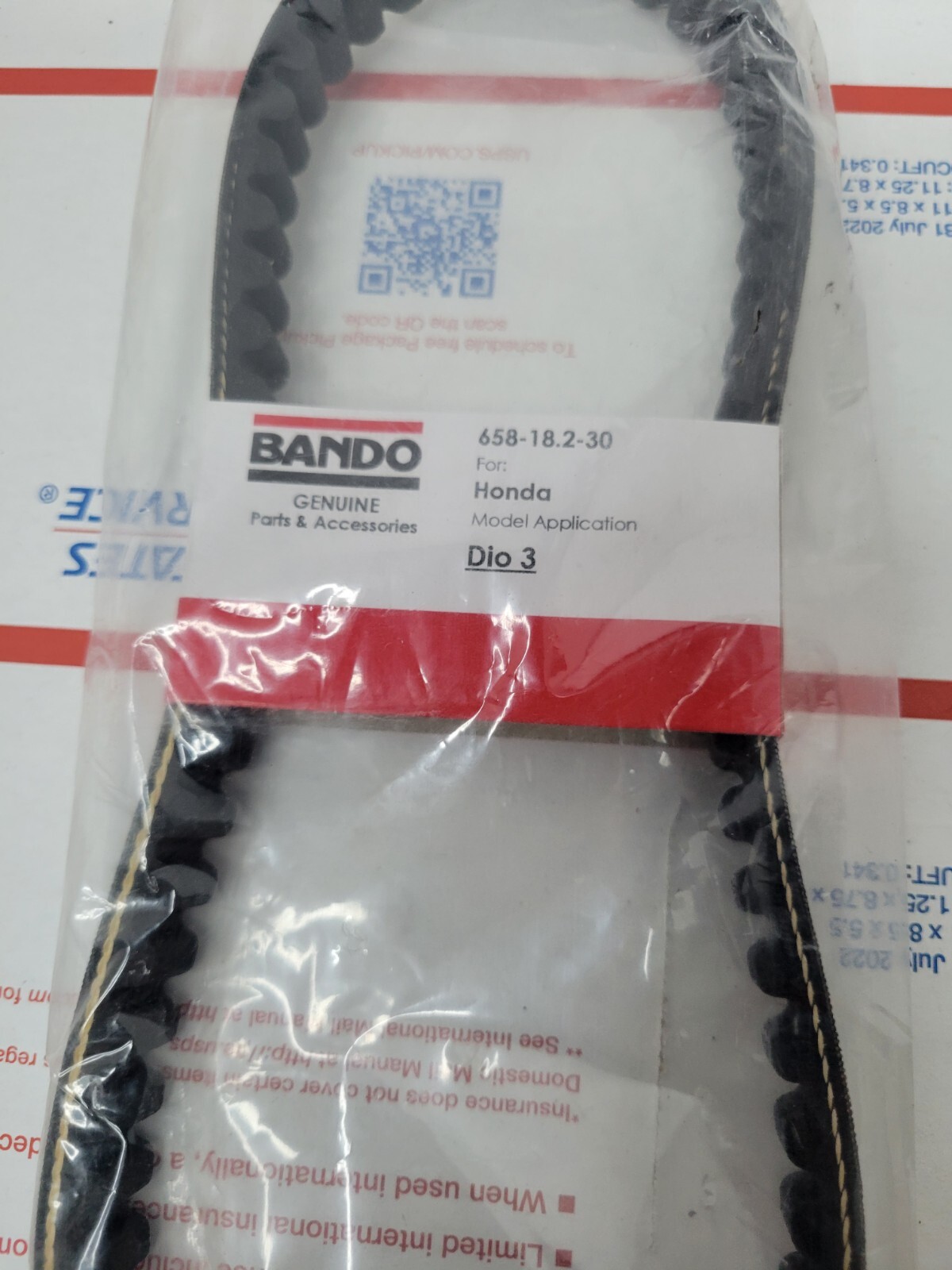 Honda Zx And Elite Dio Zx Bando Oem Belt