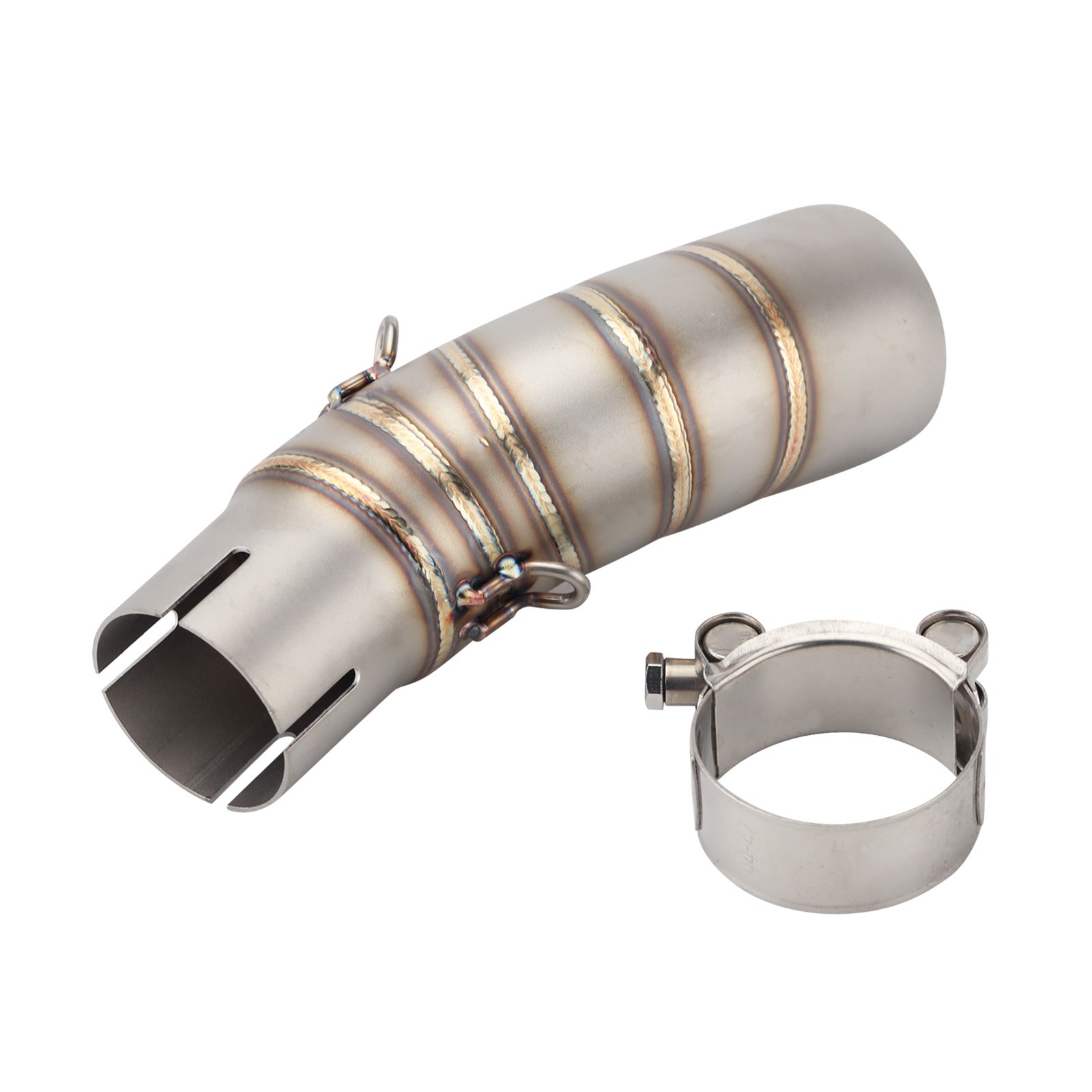 For CF-Moto 450SS 450SR 450NK 2022-2025 Exhaust System Slip On Mid Pipe Muffler